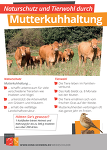 Naturschutz und Tierwohl durch Weidetierhaltung Naturschutz und Tierwohl durch Weidetierhaltung