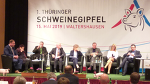 v.l.: Markus Malsch, Prof. Dr. Ulrike Weiler, Olaf Müller, Dr. Michael Elschner, Ministerin Birgit Keller, Dr. Clemens Dirscherl, Dr. Britta Becke, Gerhard Schmidt (Moderator) v.l.: Markus Malsch, Prof. Dr. Ulrike Weiler, Olaf Müller, Dr. Michael Elschner, Ministerin Birgit Keller, Dr. Clemens Dirscherl, Dr. Britta Becke, Gerhard Schmidt (Moderator)