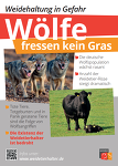 BRS-Weideschild: Wölfe fressen kein Gras BRS-Weideschild: Wölfe fressen kein Gras
