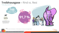 Treibhausgase Rind Vs.Rest