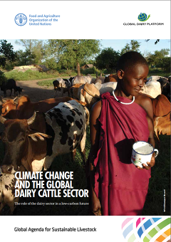 FAO and GDP. 2018. Climate change and the global dairy cattle sector – The role of the dairy sector in a low-carbon
- future. Rome. 36 pp. Licence: CC BY-NC-SA- 3.0 IGO